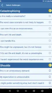 Cognitive Diary CBT Self-Help captura 13