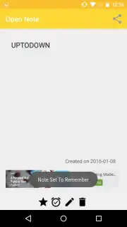 Open Note captura 1