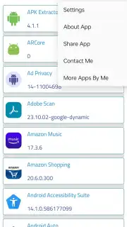 APK Extractor captura 4
