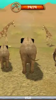 Wild Elephant Sim 3D captura 4