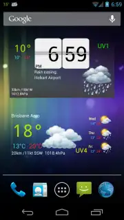Au Weather Free captura 1