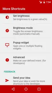 More Shortcuts captura 4