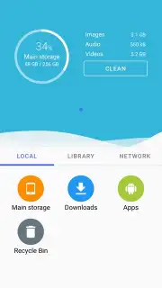 Cx File Explorer captura 1