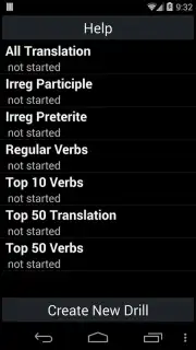 Spanish Verb Trainer captura 5