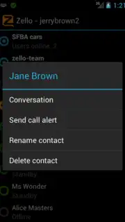 Zello Walkie Talkie captura 6