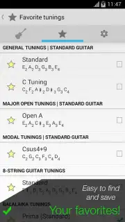 Pro Guitar Tuner captura 8