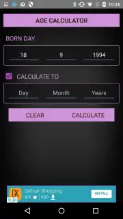 Age Calculator offline pro captura 5
