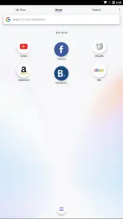 Opera Touch captura 1