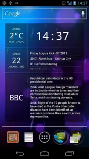 Glass Widgets captura 4
