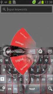 Emo Angel Keyboard captura 4