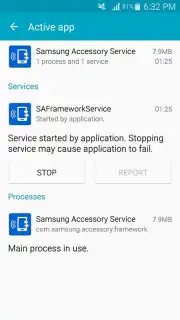 Samsung Accessory Service captura 2