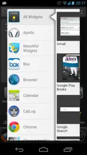 ADW Launcher captura 1
