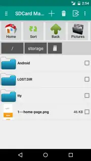 SD Card Manager captura 10