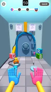 Huggy Play Time Puzzle Game captura 1