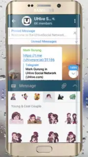 Via Messenger - Unofficial Telegram App captura 11