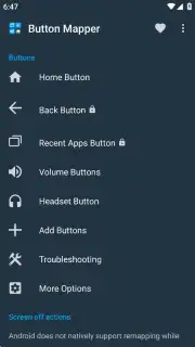 Button Mapper: Remap your keys captura 1
