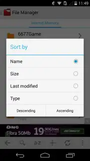 Clean File Manager captura 4