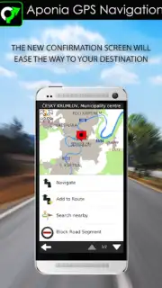 Aponia GPS Navigation captura 4
