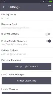 Proton Mail captura 7