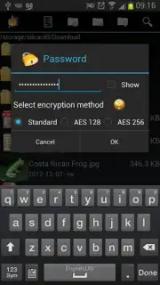 AndroZip File Manager captura 6