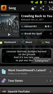 SoundHound captura 1