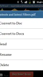 PDF to Word Converter captura 2
