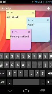 Floating Stickies captura 7