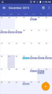 Today Calendar captura 3