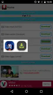 Youtube & Movie Downloader captura 2