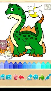 Dino Coloring Game captura 12