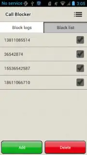 Call Blocker captura 4