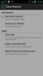 Music Maniac - Mp3 Downloader captura 1