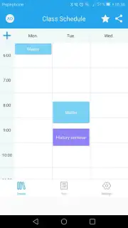 Class Schedule captura 5