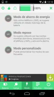 Ahorro de batería HD captura 2