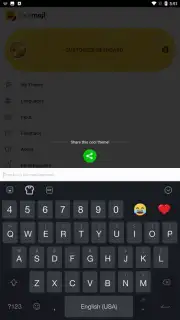 Facemoji Keyboard Lite captura 4