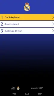 Real Madrid Official Keyboard captura 4