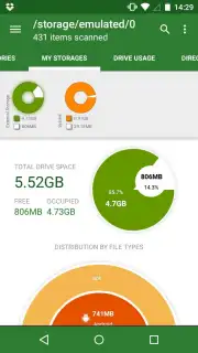 Disk Usage & Storage Analyzer captura 5