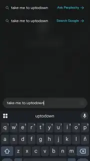 Comet Browser captura 18