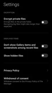 Xiaomi File Manager captura 7