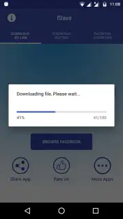 Video Downloader For Facebook captura 1