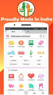 India Browser captura 6