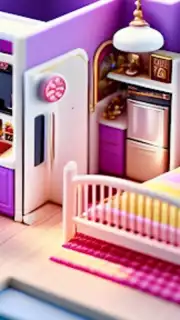 Doll House Design Doll Games captura 1