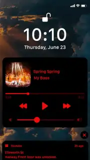 Wow Red Black Theme, Icon Pack captura 5