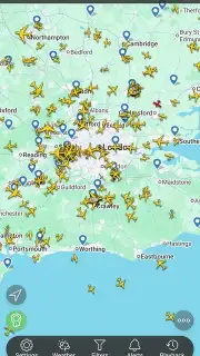 Flightradar24 captura 1