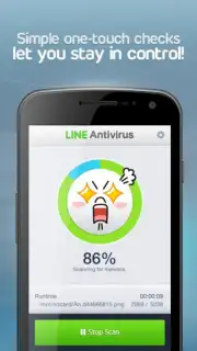 LINE Antivirus captura 2