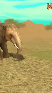 Wild Elephant Sim 3D captura 5