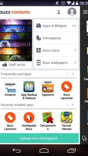 Buzz Launcher captura 4