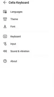 Celia Keyboard captura 2