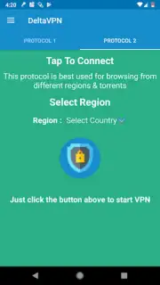 Delta VPN captura 3