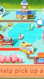 Baby Panda’s School Bus captura 3